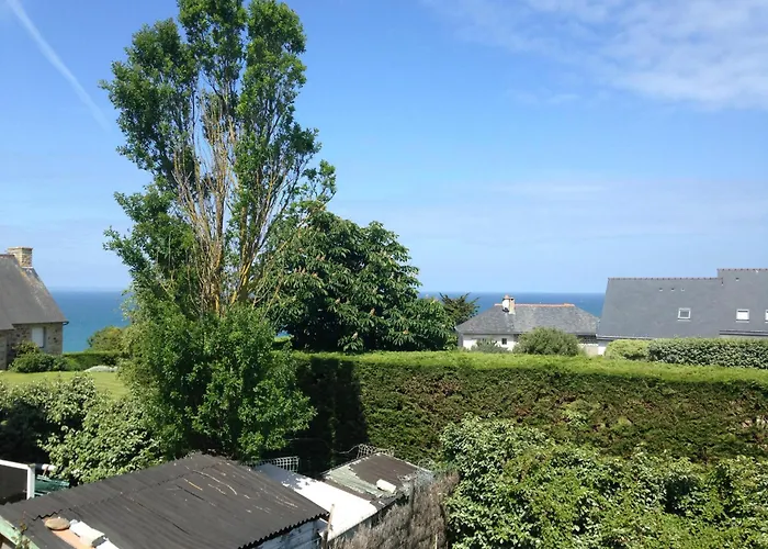 Maison Bretonne Vue Mer 3 Chambres 9 Personnes 300M De La Mer Et Du Centre Du Val Andre
